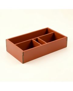 Glen Bluff Empty Pantry Drawer Organizer Insert - Terracotta (synthetic illustration; no displayed measurements)