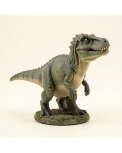 Baby Tyrannosaurus Rex Dino Egg Sculpture (synthetic illustration; no displayed measurements)