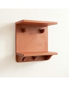 Lake Arc Wall-Mounted Entryway Organizer Shelf (synthetic illustration; no displayed measurements)