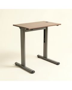 Compact Non-Electric Height Adjustable Standing Desk (synthetic illustration; no displayed measurements)