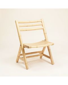 Stone Branch Folding Outdoor Chair - Ivory (synthetic illustration; no displayed measurements)