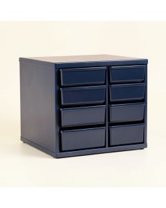 Briar Crossing Small-Parts Storage Drawer Cabinet - Navy (synthetic illustration; no displayed measurements)