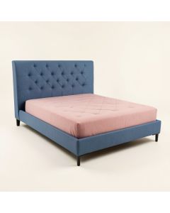 Her Majesty Tufted Upholstered Low Profile Platform Bed (synthetic illustration; no displayed measurements)