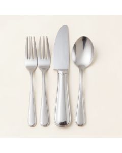 Ralph Kramer Finesse 72 Piece 18/10 Stainless Steel Flatware Set , Service For 12 (synthetic illustration; no displayed measurements)