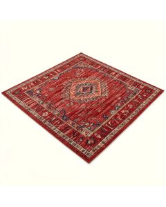 Heidelberg Flatweave Red/Multi Area Rug (synthetic illustration; no displayed measurements)