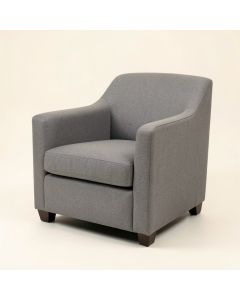 Peard Upholstered Parsons Chair In Gray (synthetic illustration; no displayed measurements)