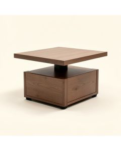 Stallard Pedestal Coffee Table With Storage (synthetic illustration; no displayed measurements)