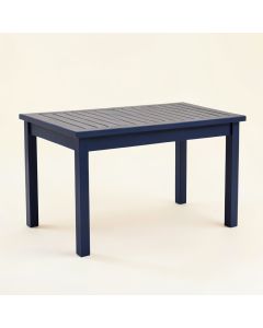 Summit Bridge Patio Table - Navy (synthetic illustration; no displayed measurements)