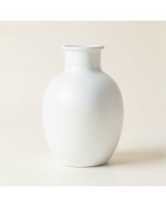 Meadow Bend Empty Decorative Vase - White (synthetic illustration; no displayed measurements)