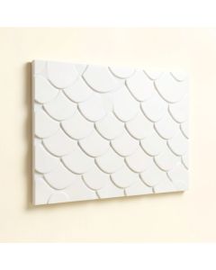 Esamo 1.74 '' X 1.88 '' Glass Fish Scale Mosaic Wall & Floor Tile (synthetic illustration; no displayed measurements)
