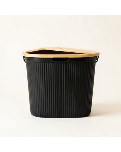 Cove Crossing Laundry Hamper - Black (synthetic illustration; no displayed measurements)