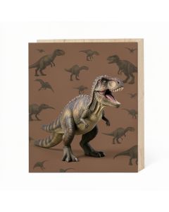 Lifelike Dinosaur Wall Decal (synthetic illustration; no displayed measurements)