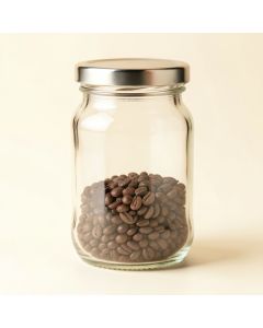 Fair Trade Coffee Jar (synthetic illustration; no displayed measurements)