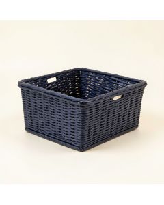 Alder Bend Empty Storage Basket - Navy (synthetic illustration; no displayed measurements)