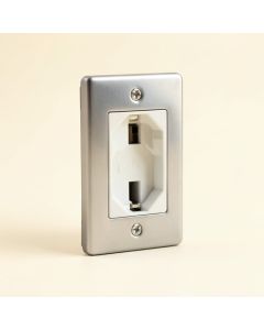 15-Amp Usb Charger/Tamper Resistant Duplex Receptacle Wall Mounted Outlet (synthetic illustration; no displayed measurements)