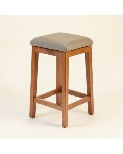 Wooden Solid Wood Bar & Counter Stool (synthetic illustration; no displayed measurements)