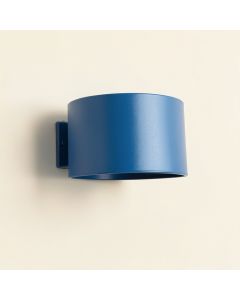 Briar Dell Wall Sconce Mounted On A Plain Wall - Blue (synthetic illustration; no displayed measurements)