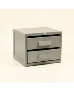 Willow Brook Small-Parts Storage Drawer Cabinet - Gray (synthetic illustration; no displayed measurements)