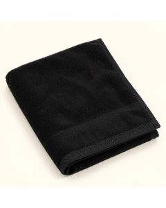 Oak Dell Bath Towel - Black (synthetic illustration; no displayed measurements)