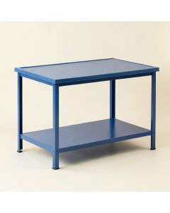 Dune Canyon Empty Workshop Workbench - Blue (synthetic illustration; no displayed measurements)