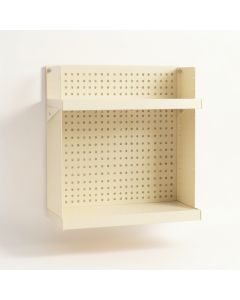 Shore Bridge Empty Wall-Mounted Tool Organizer Panel - Cream (synthetic illustration; no displayed measurements)