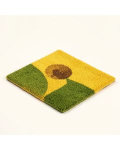 Tavon Sunflower Welcome 30 In . X 18 In . Non-Slip Outdoor Door Mat (synthetic illustration; no displayed measurements)