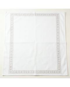 Clay Brook Rectangular Area Rug - White (synthetic illustration; no displayed measurements)