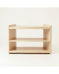 Willow Dell Desktop Shelving Unit - Beige (synthetic illustration; no displayed measurements)