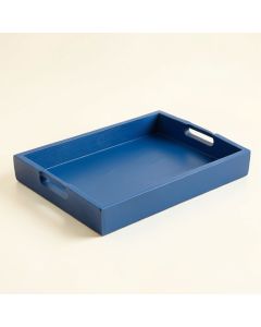 Moss Bridge Serving Tray - Blue (synthetic illustration; no displayed measurements)