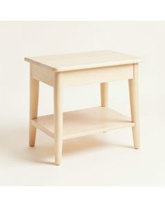 Cedar Branch Side Table - Ivory (synthetic illustration; no displayed measurements)