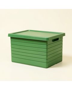 Pine Bridge Closed Outdoor Storage Box - Green (synthetic illustration; no displayed measurements)