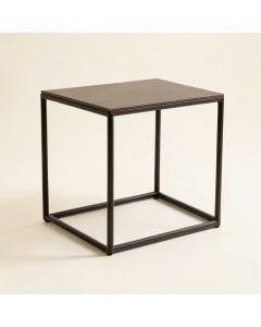 Aliya Iron Nightstand (synthetic illustration; no displayed measurements)