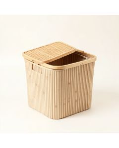 Heath Bend Laundry Hamper - Beige (synthetic illustration; no displayed measurements)