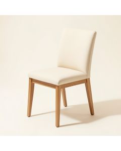 Ivory Key Solid Wood Dining Chair (synthetic illustration; no displayed measurements)