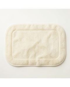 Willow Crest Bath Mat - Cream (synthetic illustration; no displayed measurements)