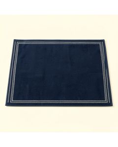Summit Bridge Rectangular Outdoor Rug - Navy (synthetic illustration; no displayed measurements)