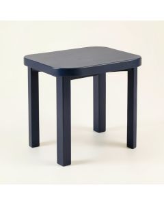 Flint Canyon Compact Balcony Table - Navy (synthetic illustration; no displayed measurements)