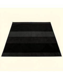 Meadow Bluff Rectangular Outdoor Rug - Black (synthetic illustration; no displayed measurements)