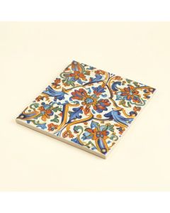 Arroto Decor York 5.88 '' X 5.88 '' Straight Edge Ceramic Singular Tile (synthetic illustration; no displayed measurements)