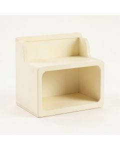 Willow Bend Empty Mug-Storage Cabinet Insert - Cream (synthetic illustration; no displayed measurements)