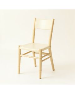 Reed Bend Dining Chair - Cream (synthetic illustration; no displayed measurements)