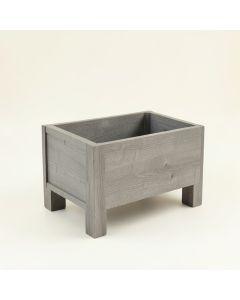 Meadow Bluff Empty Raised Planter - Gray (synthetic illustration; no displayed measurements)
