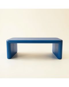 Field Bluff Indoor Bench - Blue (synthetic illustration; no displayed measurements)