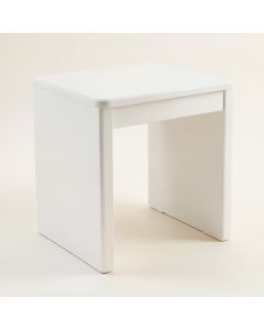 Laurel Crossing Side Table - White (synthetic illustration; no displayed measurements)