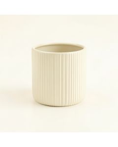 Oak Brook Empty Candle Holder - Ivory (synthetic illustration; no displayed measurements)
