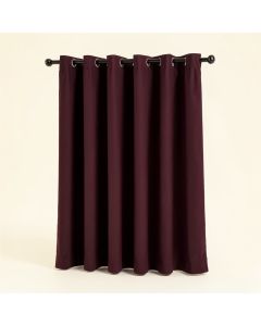 Brookstone Marco Solid Max Blackout Thermal Grommet Single Curtain Panel (synthetic illustration; no displayed measurements)