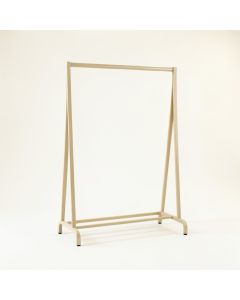 Lake Branch Empty Garment Rack - Beige (synthetic illustration; no displayed measurements)
