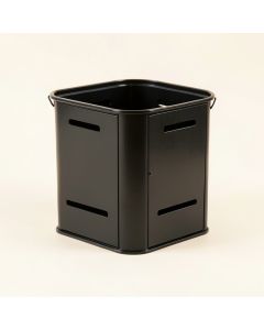 Rowan Crest Closed Garden Compost Bin - Black (synthetic illustration; no displayed measurements)