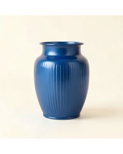 Pine Arc Empty Decorative Vase - Blue (synthetic illustration; no displayed measurements)