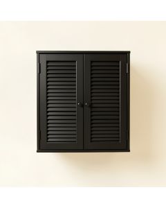 Cove Dale Wall-Mounted Laundry Cabinet - Black (synthetic illustration; no displayed measurements)